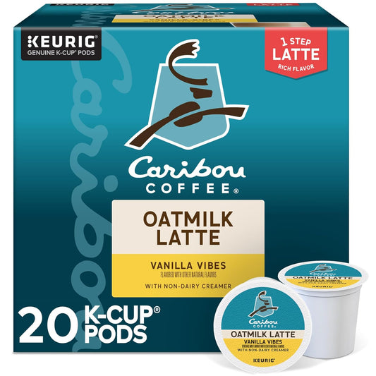 Caribou Coffee Caramel Comfort Oatmilk Latte