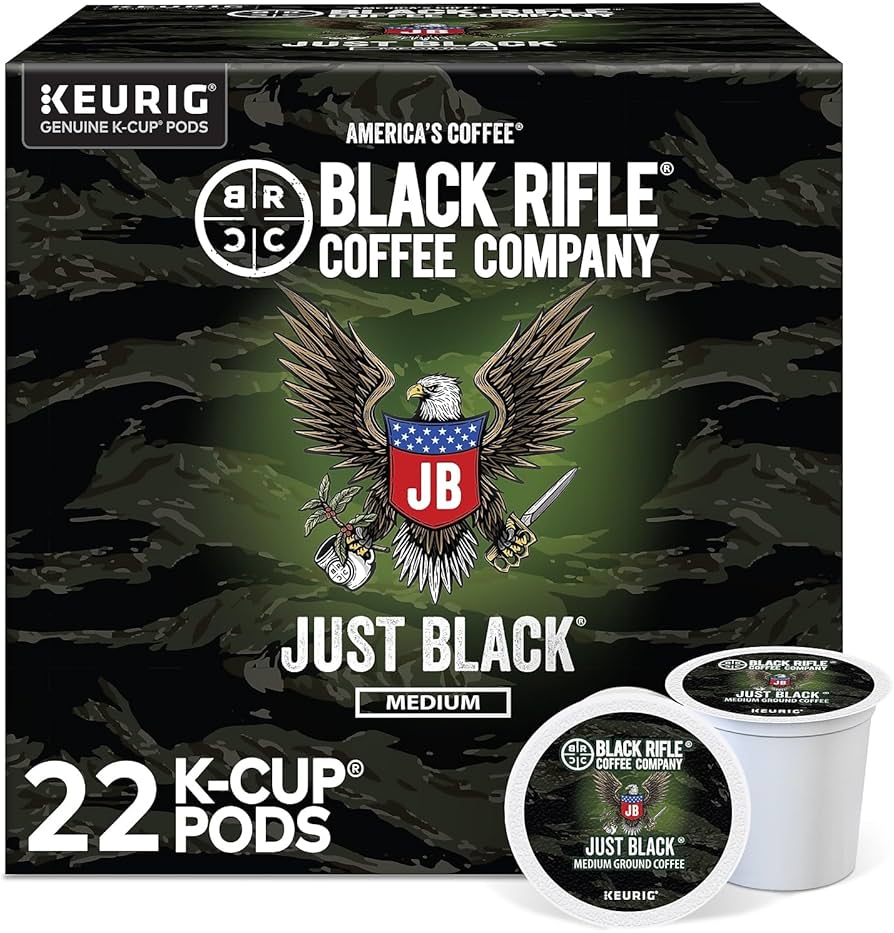 Black Rifle Coffee Just Black K-Cups