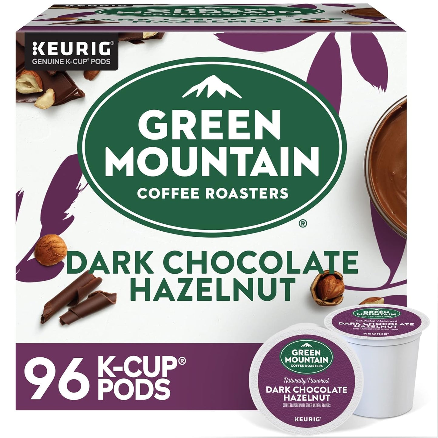 green mountain dark chocolate hazelnut k cups