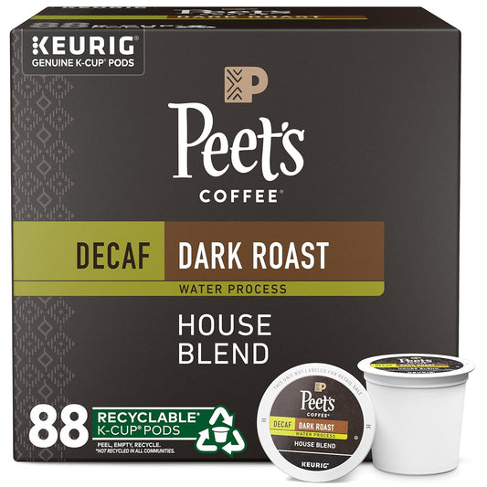 peet's decaf house blend k cups