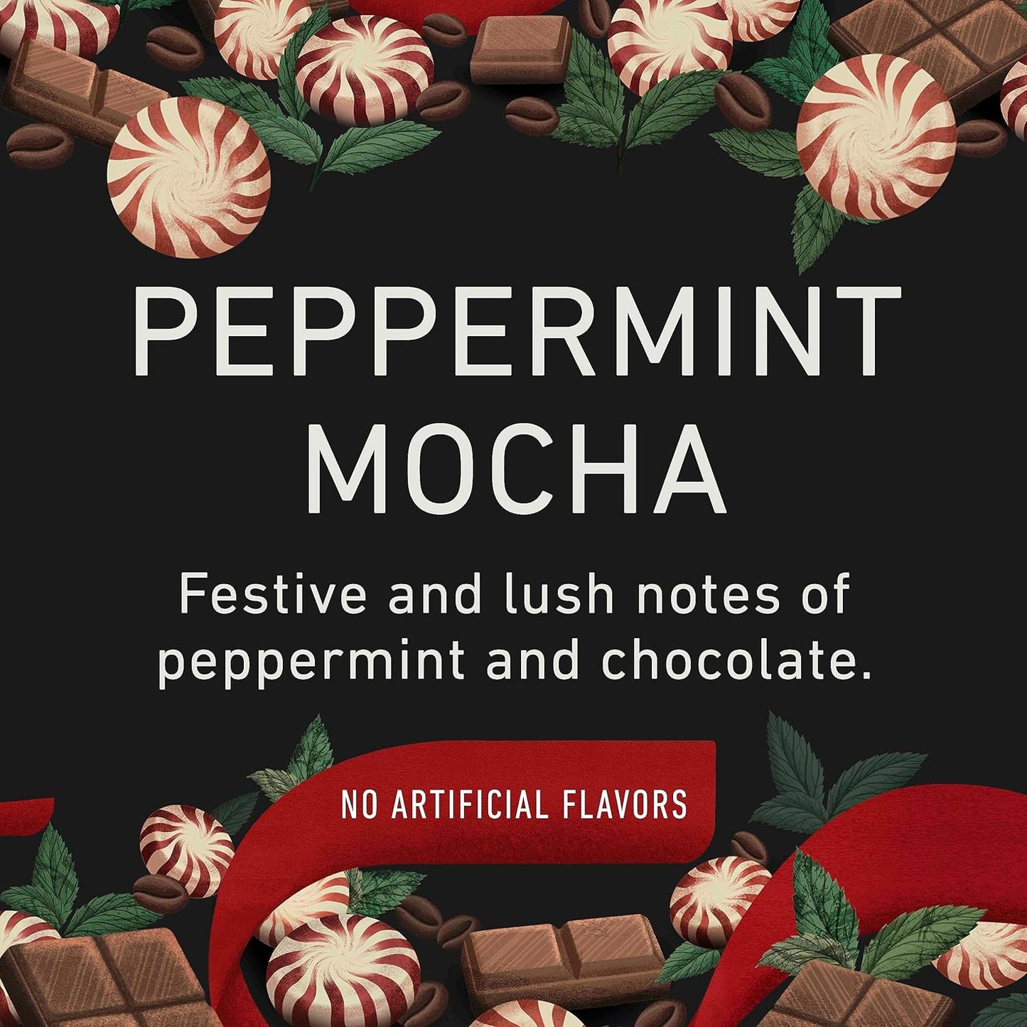 Peet's Peppermint Mocha Coffee K-cups