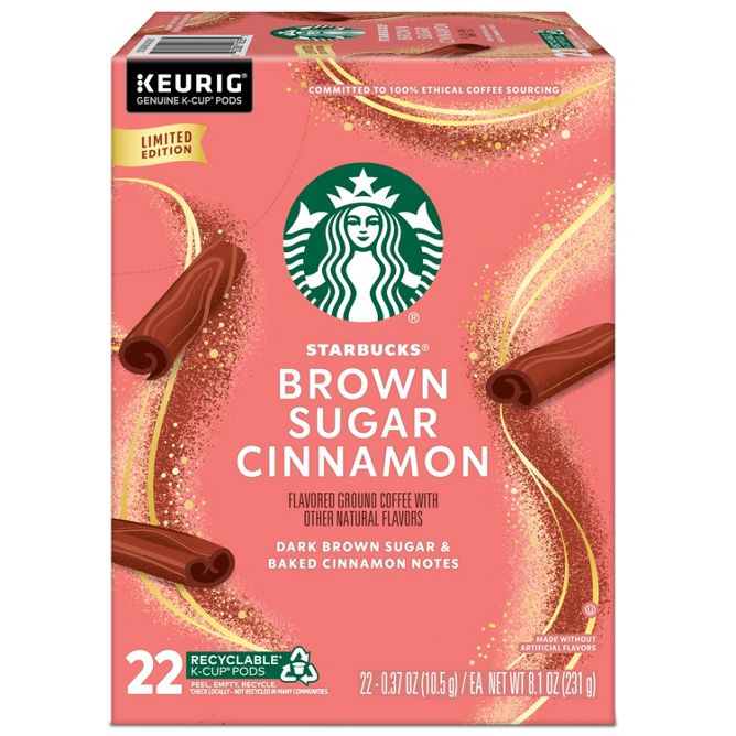 Starbucks Brown Sugar Cinnamon Keurig K-cups