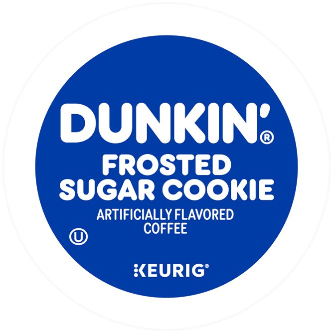 Dunkin' Frosted Sugar Cookie Coffee Keurig K-Cup Pods