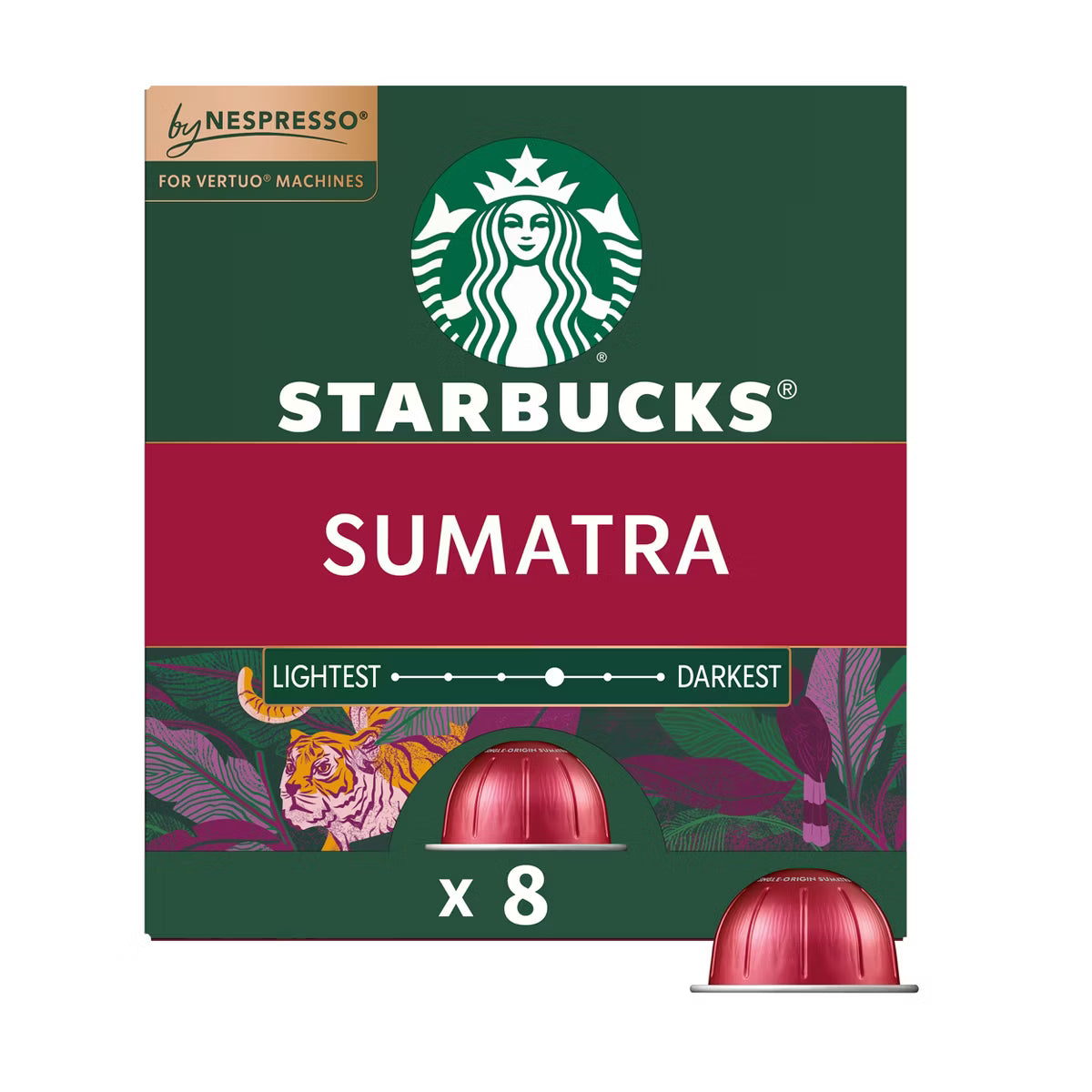 Starbucks Sumatra Nespresso Vertuo Pods