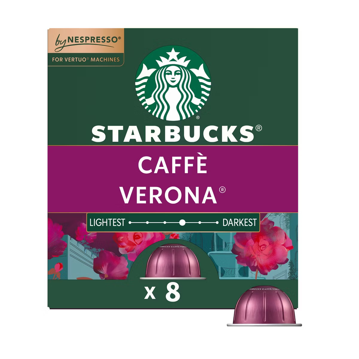 Starbucks Café Verona Nespresso Vertuo Pods
