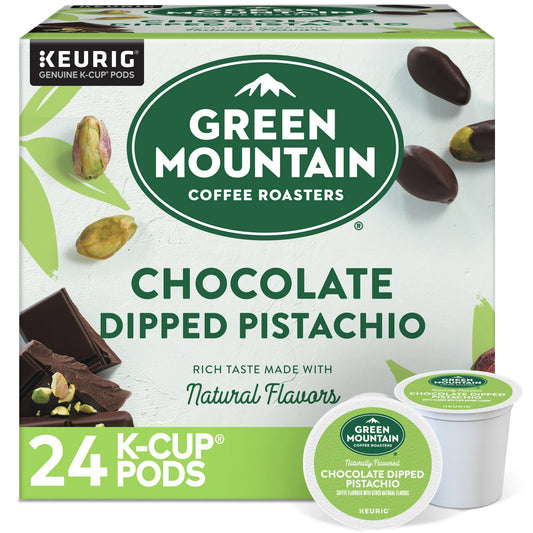Green Mountain Chocolate Dipped Pistachio