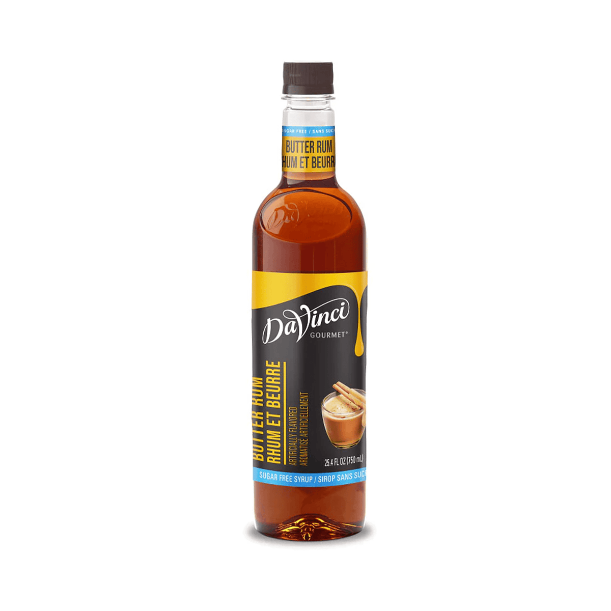 DaVinci SUGAR FREE Butter Rum Syrup - LTO!