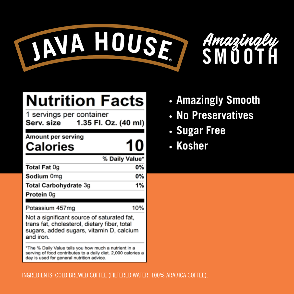 Java House Cold Brew Coffee Pods - Sumatran