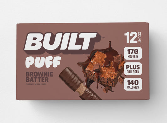 Built Puff Protein Bars – Brownie Batter Flavor