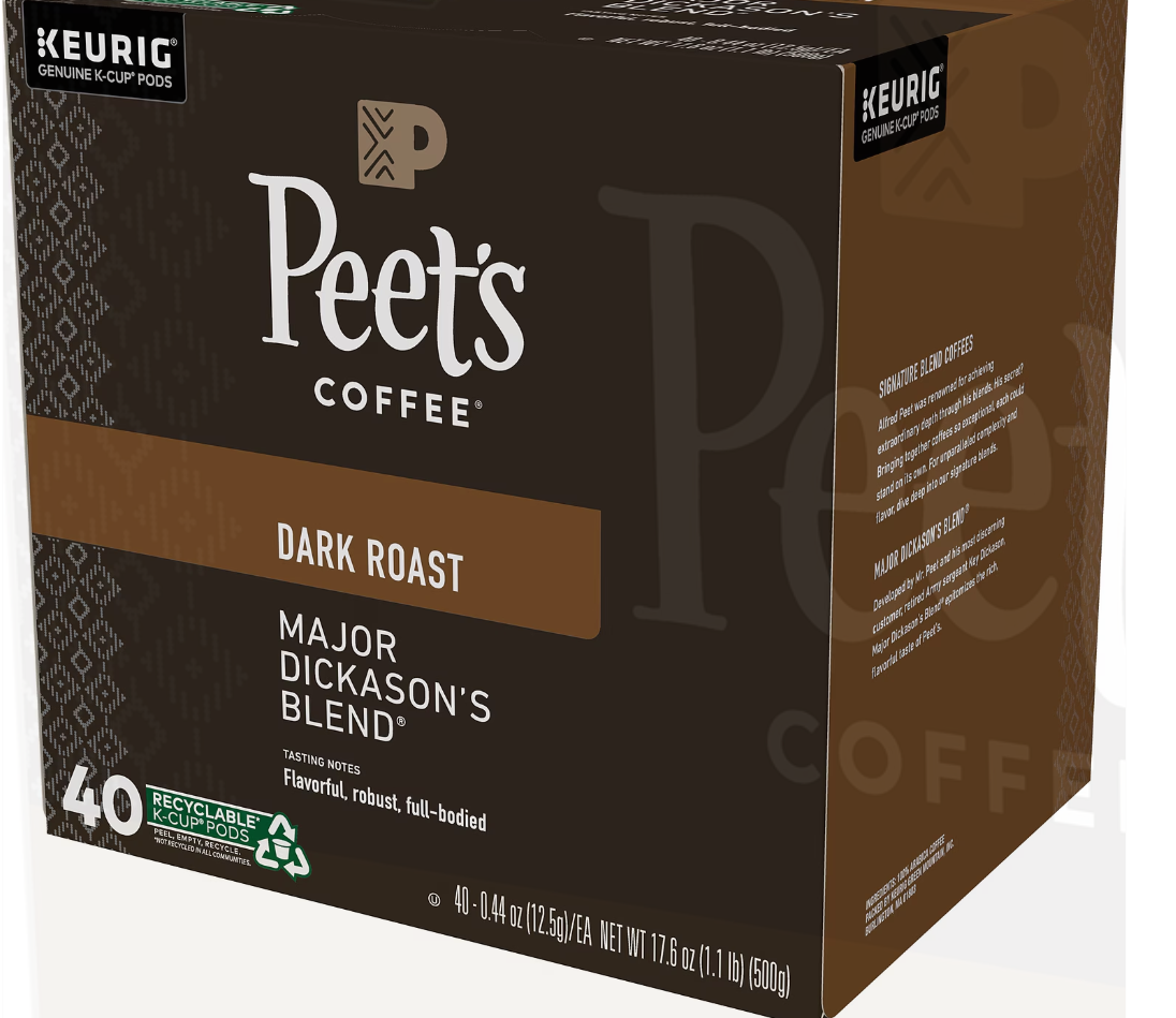 Peet's Major Dickason's Blend K-Cups