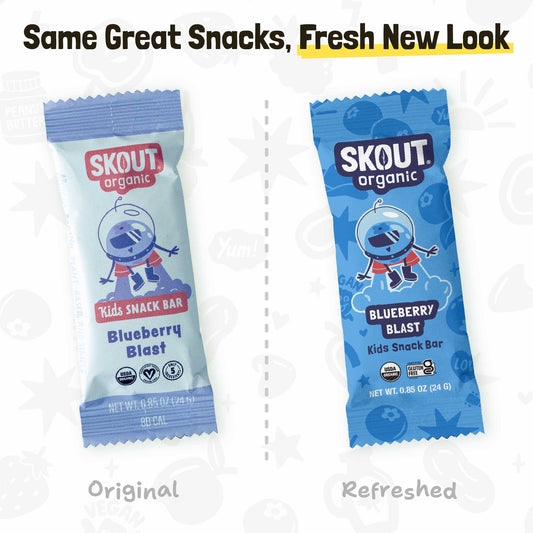 Skout Organic Kids Bar Variety Pack - 36 Pack