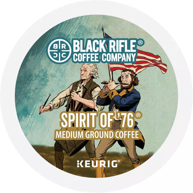 Black Rifle Coffee Spirit of ’76 K-Cup box