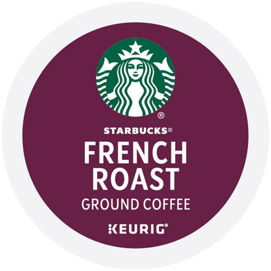 Starbucks French Roast K-Cup pods bulk box