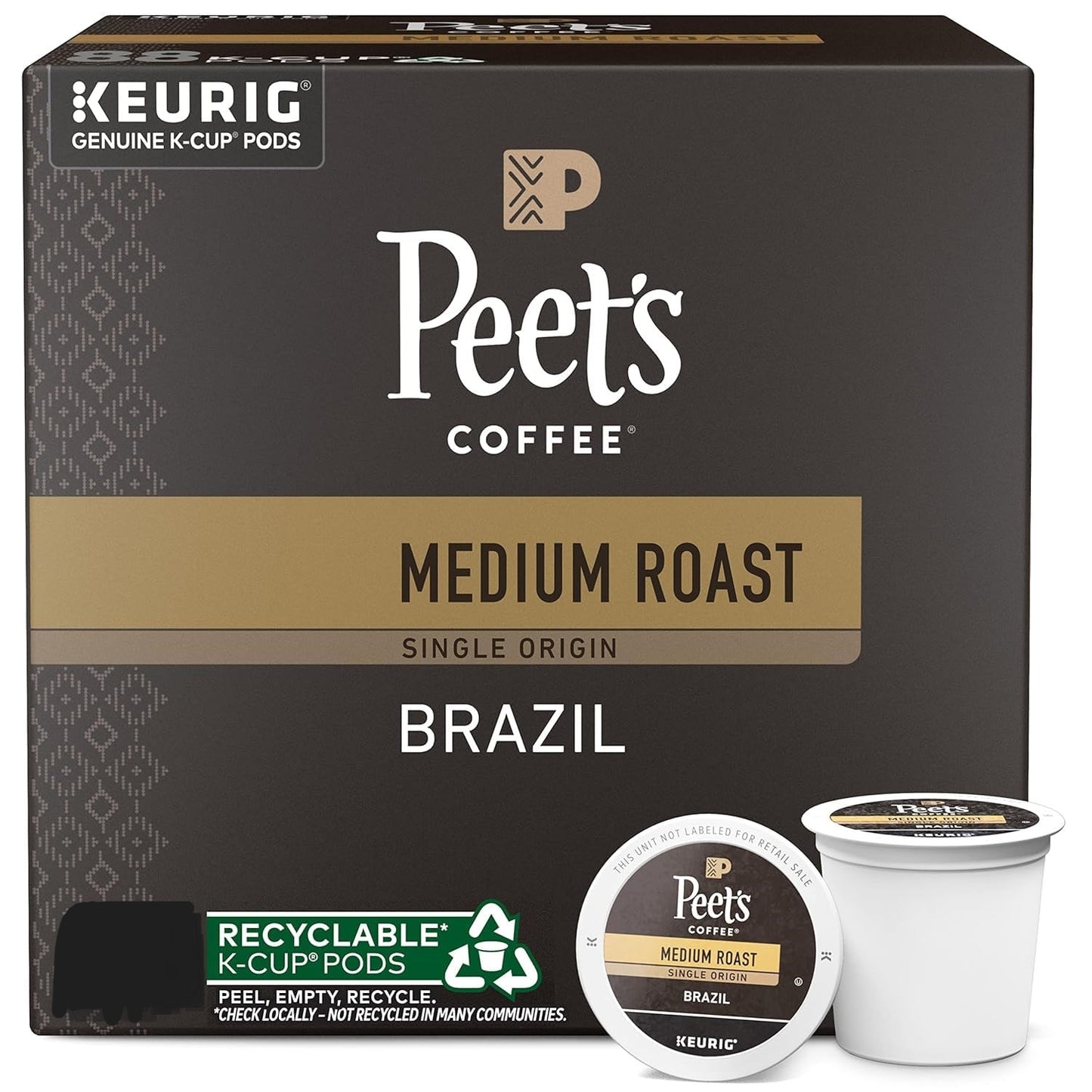 peet's brazil coffee k cups