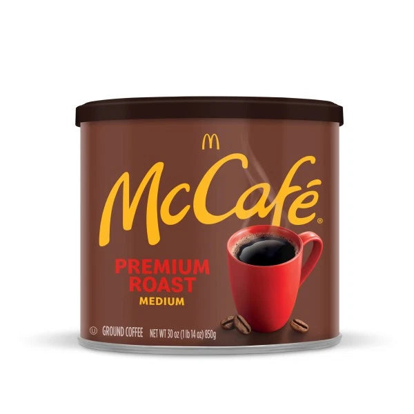 McCafe Medium Roast Ground Coffee 30oz Can
