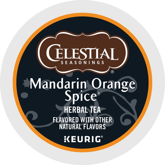 Celestial Seasonings Mandarin Orange Spice Tea K-cups