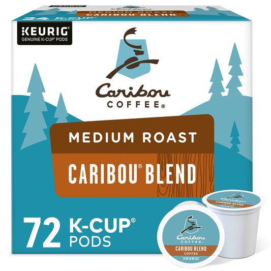 Caribou Blend Medium Roast Coffee K-cups