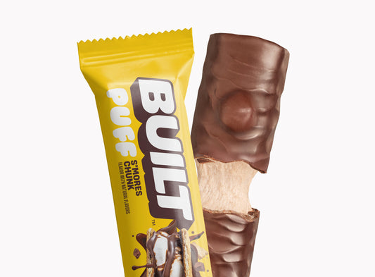 S’mores Chunk Puff Protein Bar | Built High Protein Snack