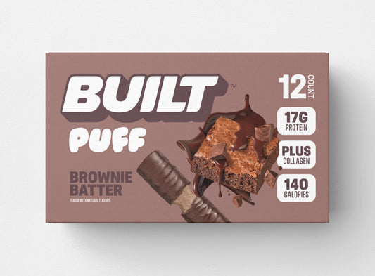 Built Puff Protein Bars – Brownie Batter Flavor