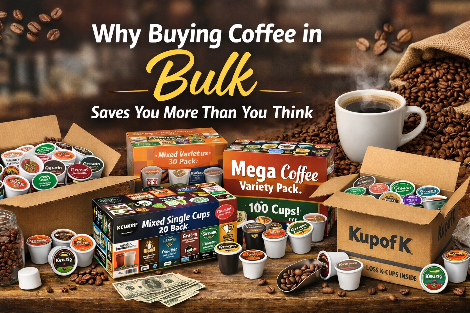 Why Buying Coffee in Bulk Saves You More Than You Think - KupofK Coffee