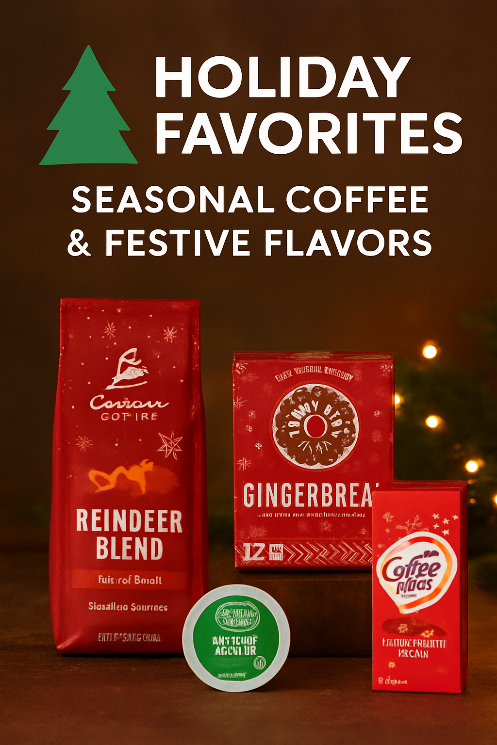 Holiday Favorites – Seasonal Coffee & Festive Flavors