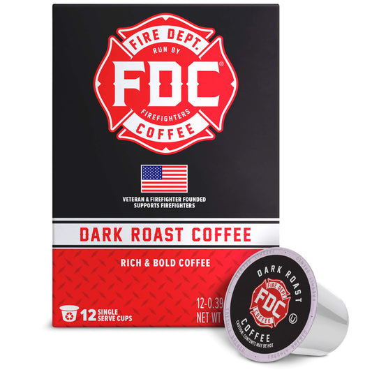 Fire Dept Coffee Dark Roast Pods