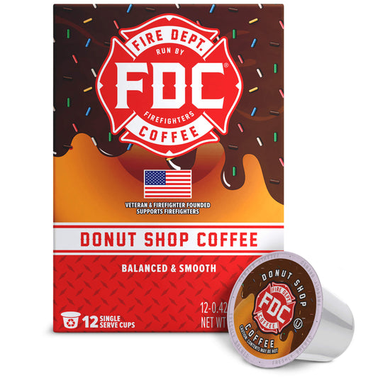 Fire Dept Coffee Donut Shop Coffee Pods