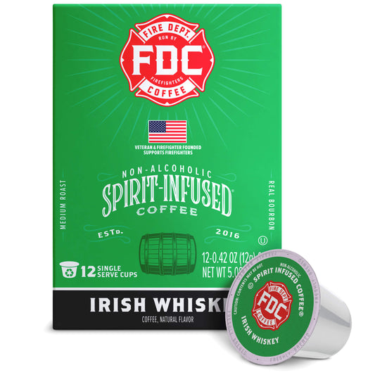 Fire Department Coffee Irish Whiskey Infused Coffee Pods