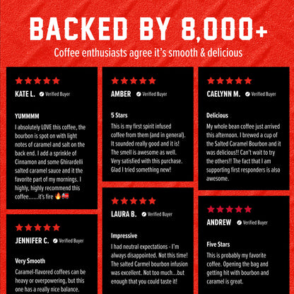 Fire Department Salted Caramel Bourbon Infused Coffee