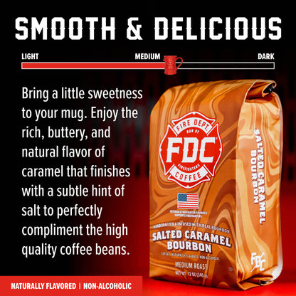 Fire Department Salted Caramel Bourbon Infused Coffee