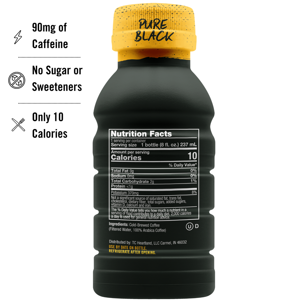 Java House Cold Brew 8oz Bottles - Pure Black