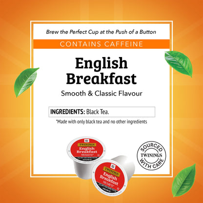 Twinings English Breakfast Pure Black Tea Keurig K-cups