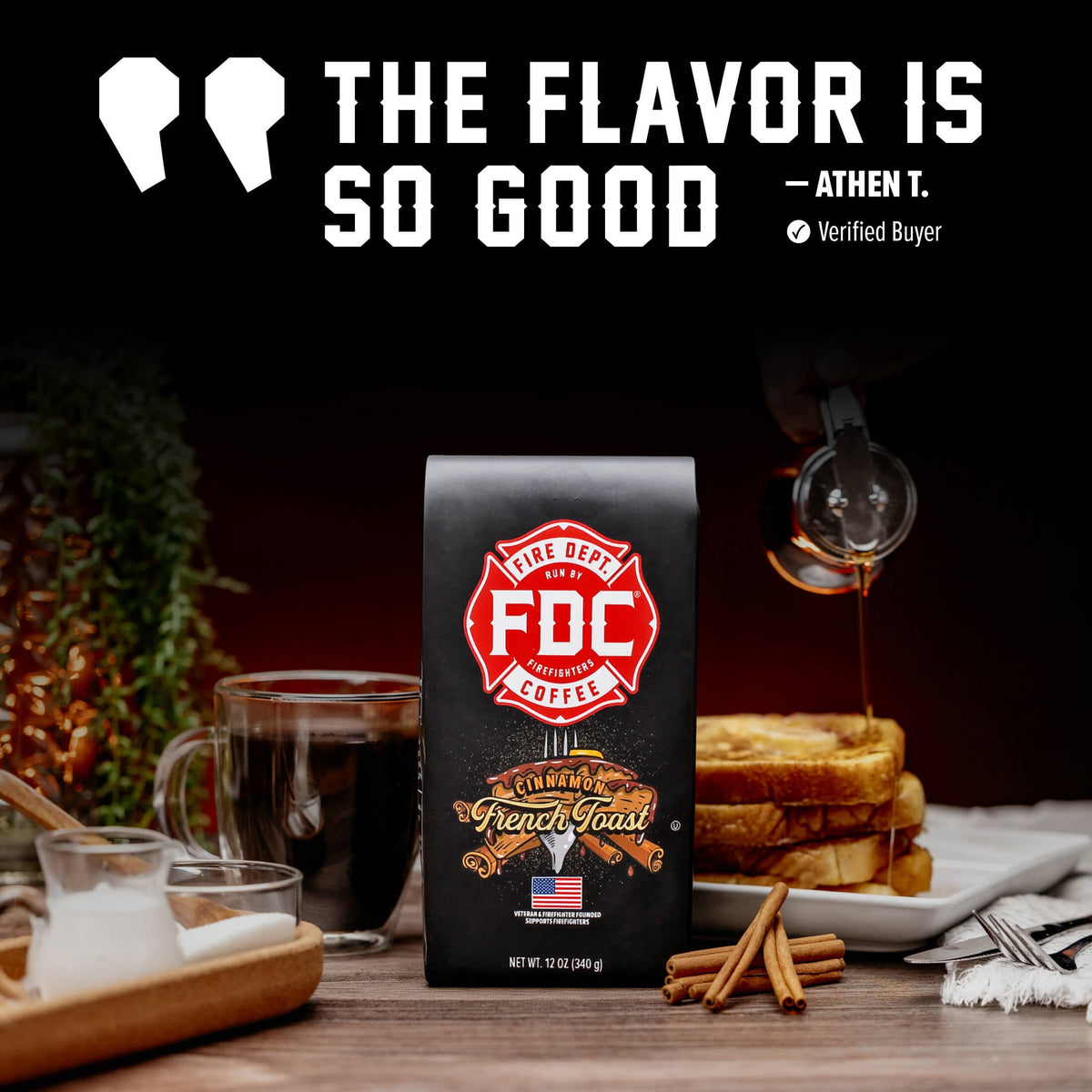 Fire Department Cinnamon French Toast Coffee