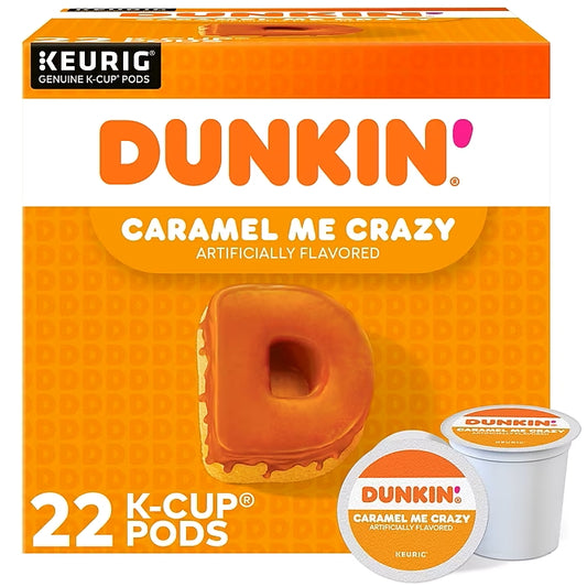 dunkin caramel me crazy k cups