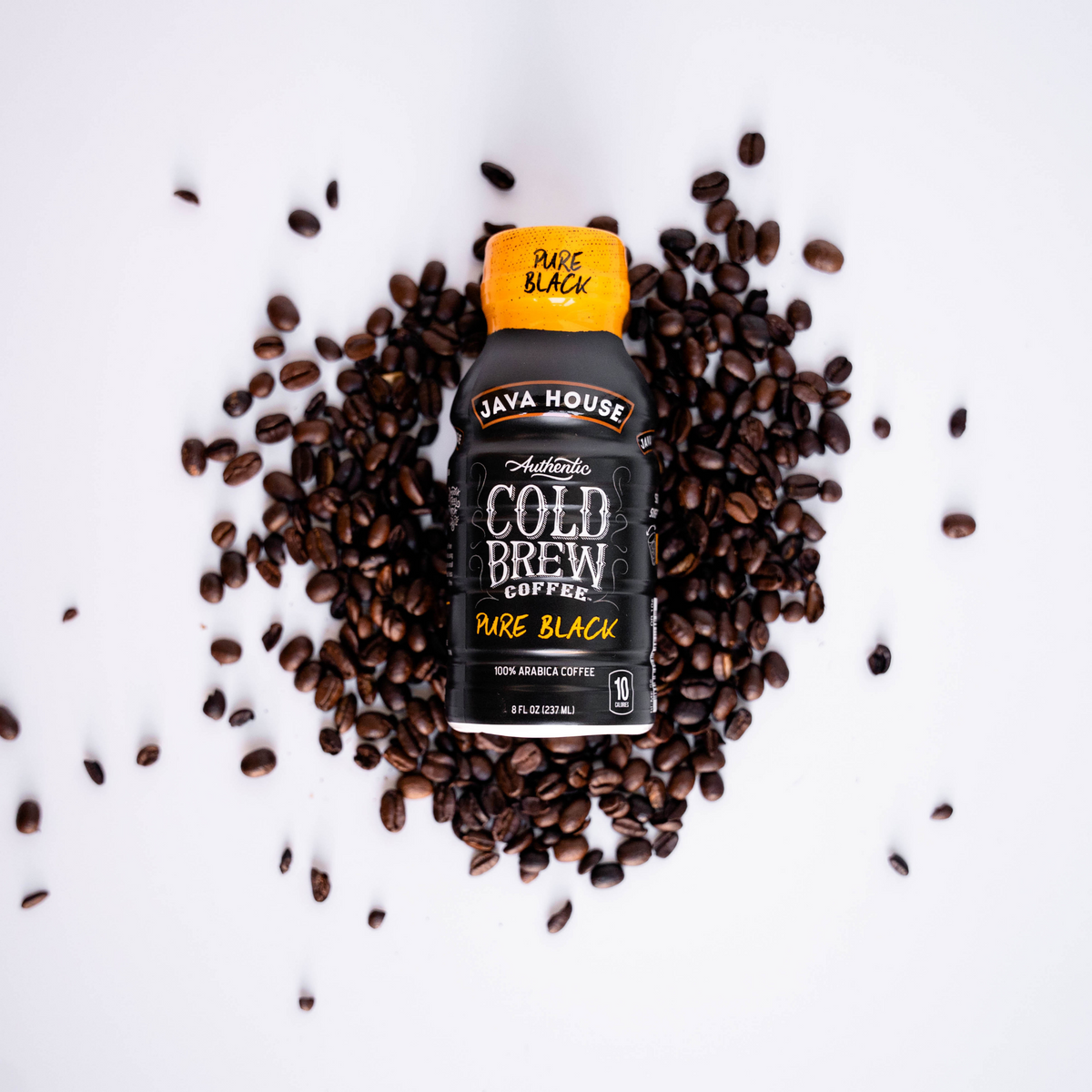 Java House Cold Brew 8oz Bottles - Pure Black