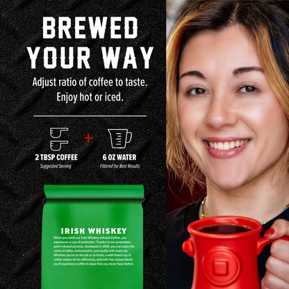 Fire Department Coffee Irish Whiskey Infused Coffee