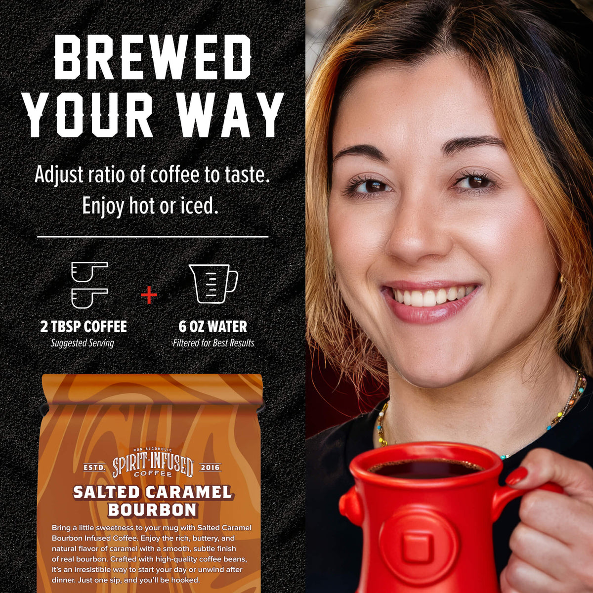 Fire Department Salted Caramel Bourbon Infused Coffee