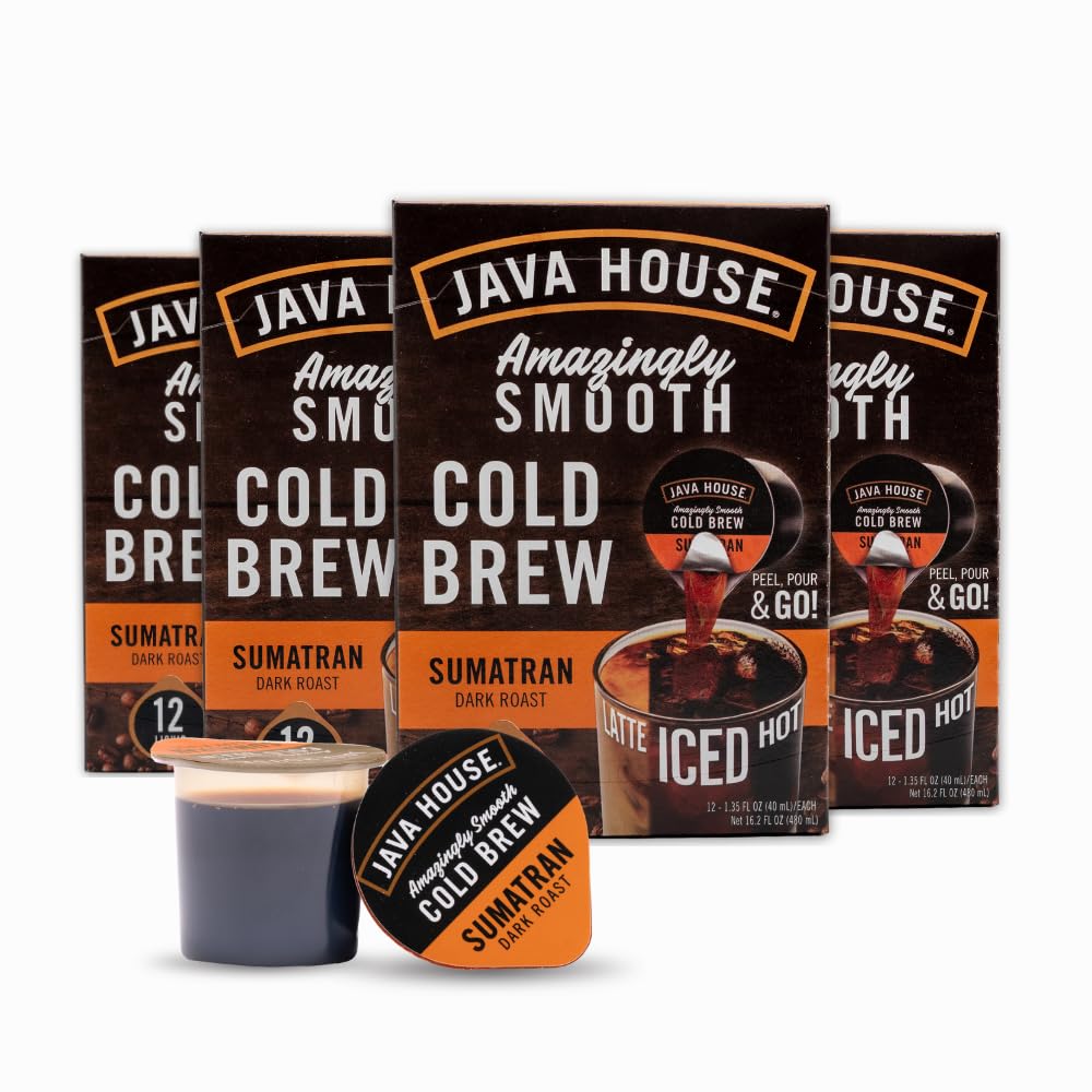 Java House Cold Brew Coffee Pods - Sumatran