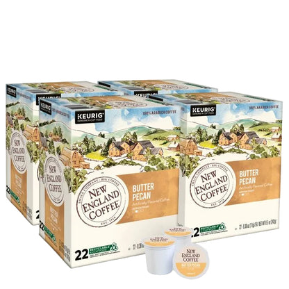New England Coffee Butter Pecan Coffee K-Cup Pods
