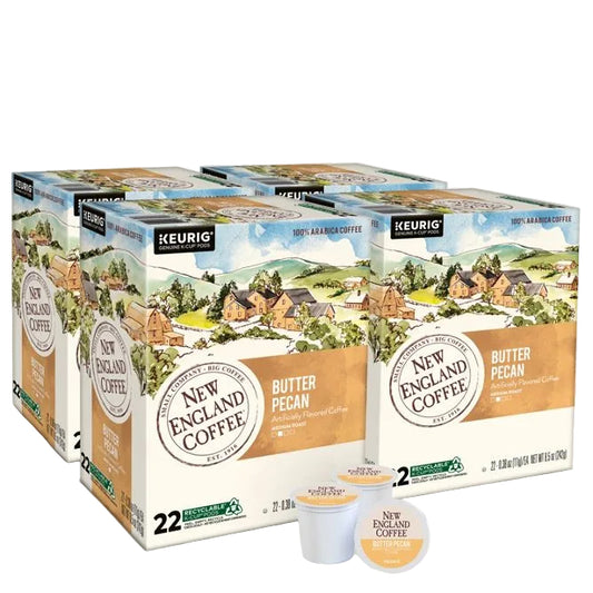 New England Coffee Butter Pecan Coffee K-Cup Pods