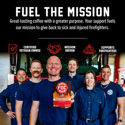 Fire Dept Coffee Donut Shop Coffee Pods