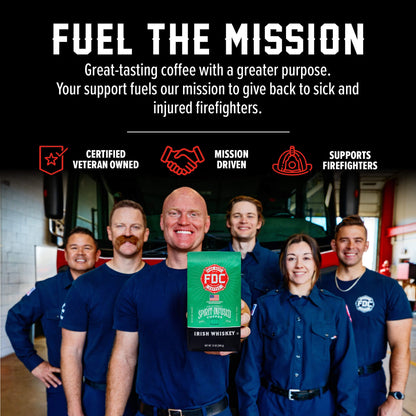 Fire Department Coffee Irish Whiskey Infused Coffee