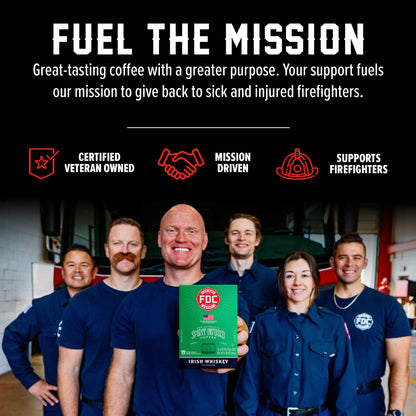 Fire Department Coffee Irish Whiskey Infused Coffee Pods