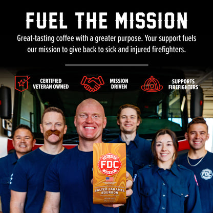 Fire Department Salted Caramel Bourbon Infused Coffee