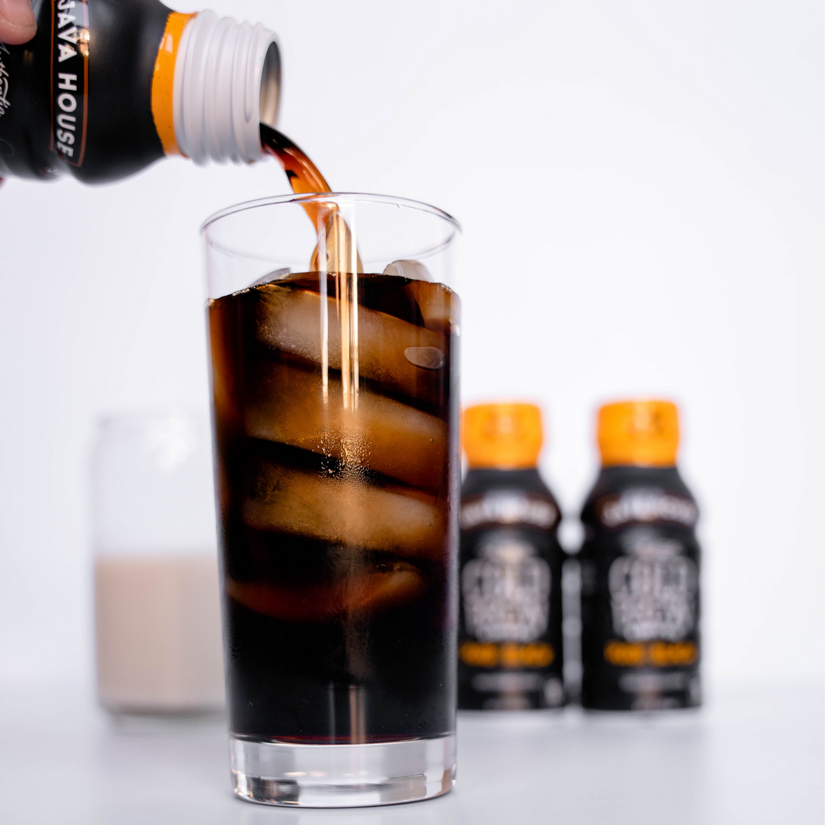 Java House Cold Brew 8oz Bottles - Pure Black