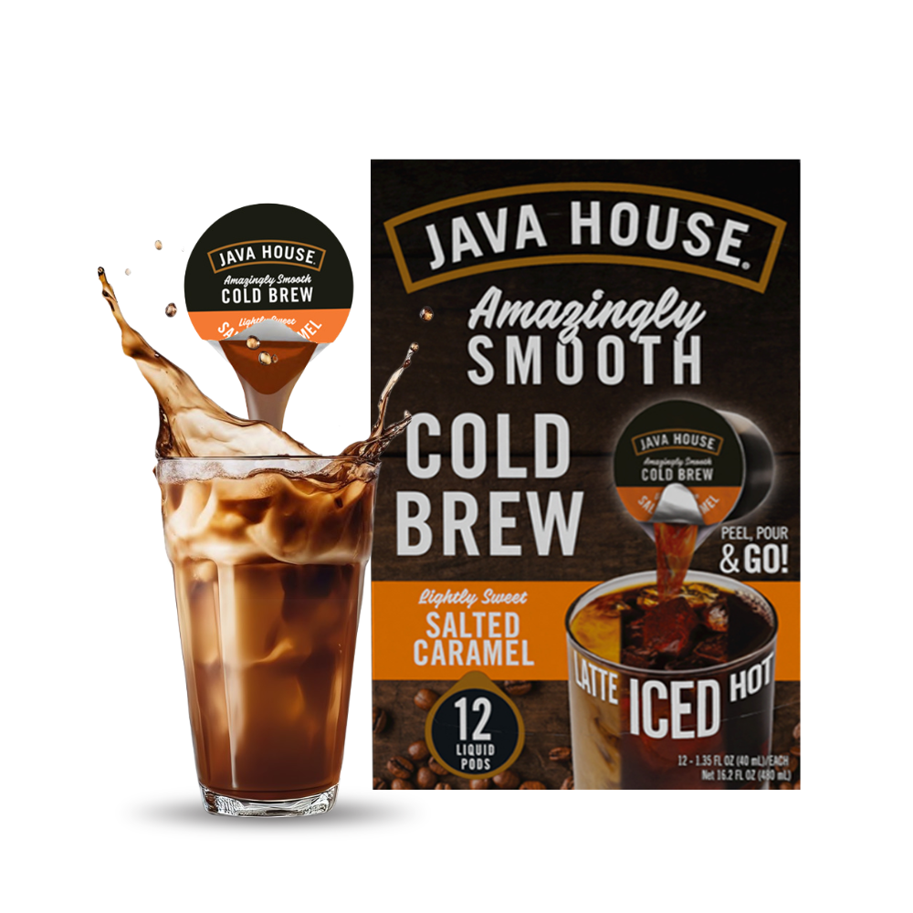 Java House Cold Brew Coffee Pods - Salted Caramel - Lightly Sweet
