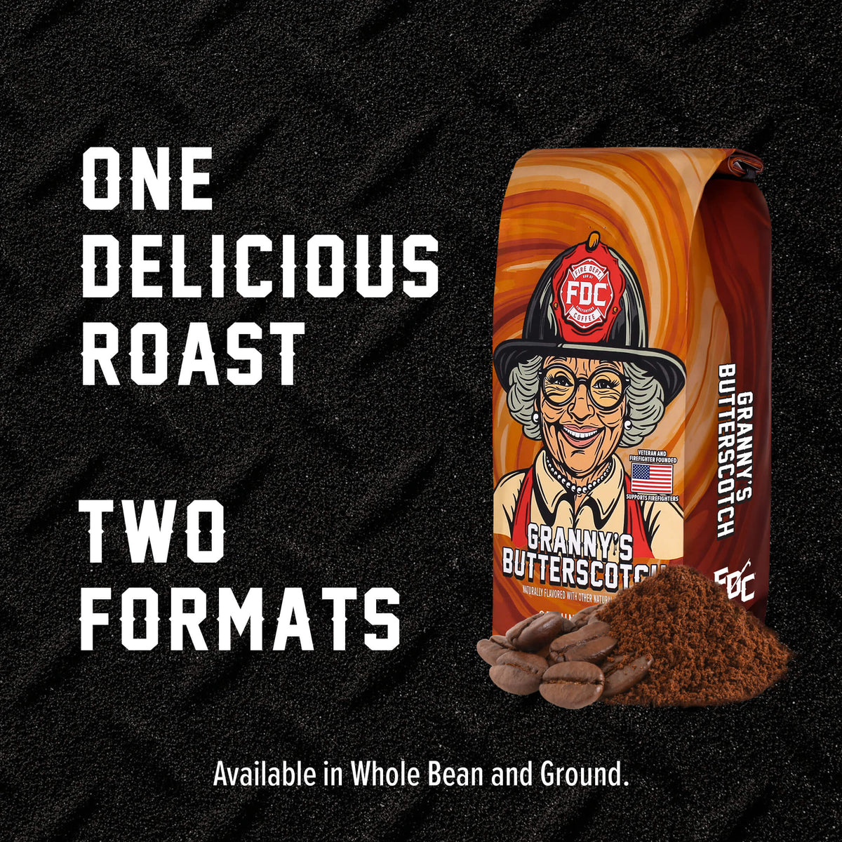 Fire Department Coffee Granny's Butterscotch Coffee