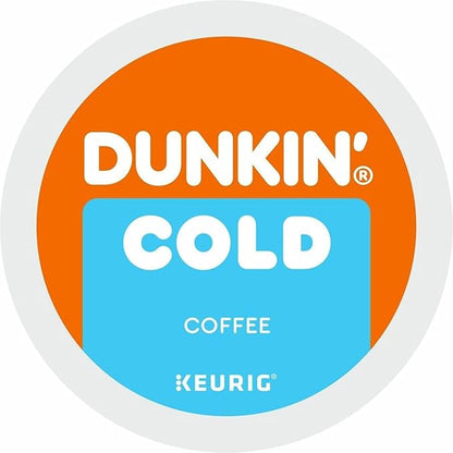 Dunkin Brew COLD Keurig K-Cup  Pod Over Ice