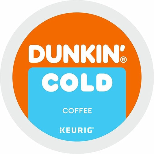 Dunkin Brew COLD Keurig K-Cup  Pod Over Ice