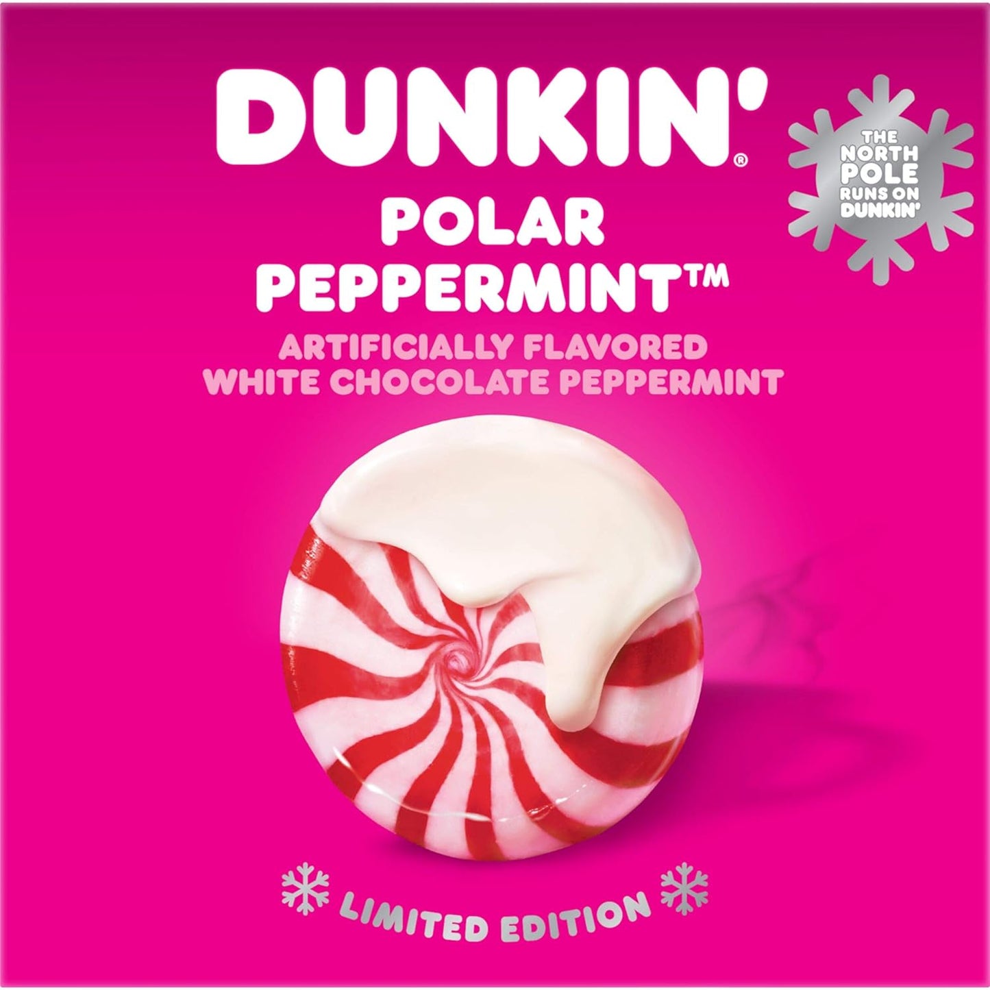 dunkin donuts polar peppermint coffee